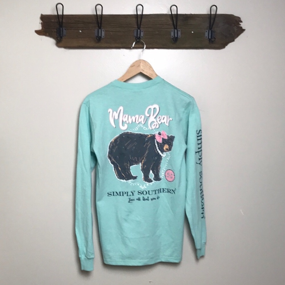 Simply Southern Tee Long Sleeve Mama Bear